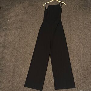 Lulu's Classic & backless Black Jumpsuit